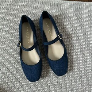 Marc Fisher Denim flats